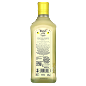 GIN BOMBAY CITRON PRESSE 37,5% 0,7L