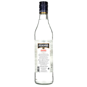 OUZO NECTAR PILAVAS 38%  0,7L