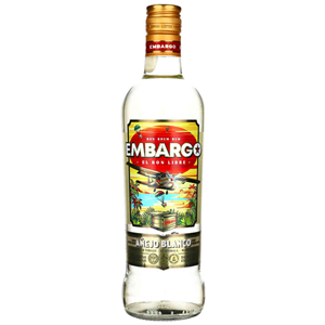 RUM EMBARGO ANEJO BLANCO 40% 0,7L