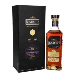 WHISKY BUSHMILLS 18Y SPANISH BRANDY 54,3% 0,7L GB