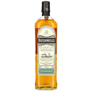 WHISKY SM BUSHMILLS STEAMSHIP BOURBON 40%  1L GB