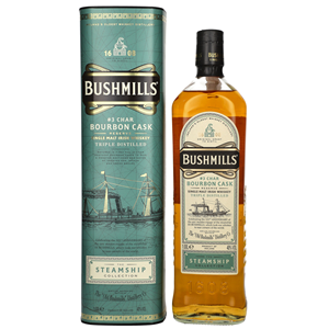WHISKY SM BUSHMILLS STEAMSHIP BOURBON 40%  1L GB