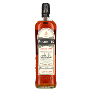 WHISKY SM BUSHMILLS STEAMSHIP SHERRY C. 40%  1L GB