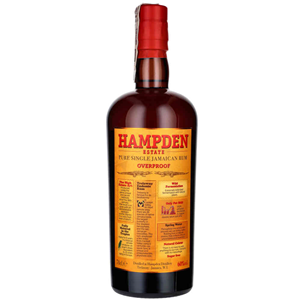RUM HAMPDEN ESTATE OVERPROOF 60%  0,7L GB