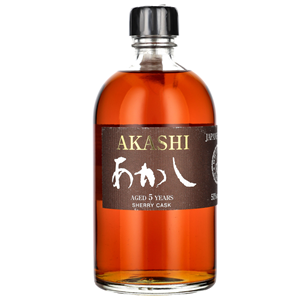 WHISKY SM AKASHI 5Y SHERRY CASK 50% 0,5L GB