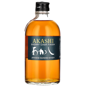 WHISKY AKASHI JAP. BLENDED SHERRY CASK 40% 0,5L GB