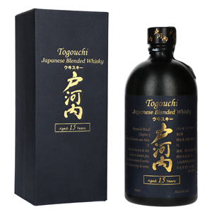 WHISKY TOGOUCHI JAPANESE 15Y 43,8% 0,7L GB
