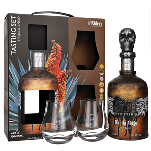 TEQUILA PADRE AZUL ANEJO TASTING SET 40% 0,7L GB