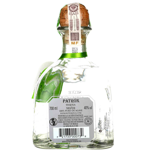 TEQUILA PATRON SILVER 40% 0,7L GB