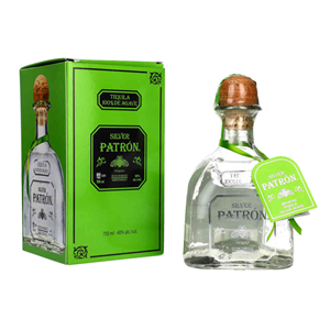 TEQUILA PATRON SILVER 40% 0,7L GB