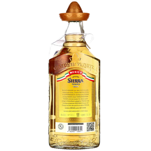 TEQUILA SIERRA REPOSADO 38% 0,7L 0,2 SHOT GLASS