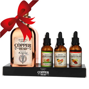 GIN COPPERHEAD BLENDBOX 40% 0,5L + 3*0,05L GP
