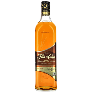 RUM FLOR DE CANA 4Y ANEJO ORO 40% 0,7L + GLASS