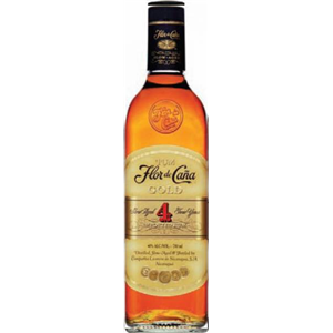 RUM FLOR DE CANA 4Y GOLD 40% 0,7L