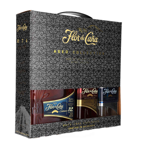 RUM FLOR DE CANA SLOW AGED COLLECTION 36% 3x0,375