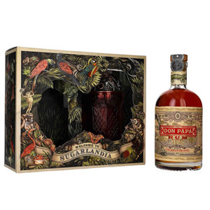 RUM DON PAPA 40%  0,7L + SHAKER