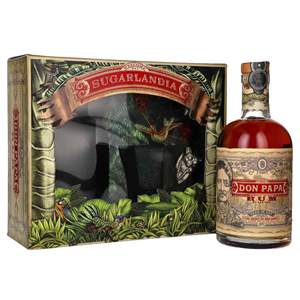RUM DON PAPA BAROKO 40%  0,7L GLASS PACK
