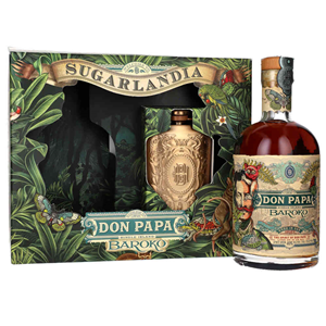 RUM DON PAPA BAROKO HIP FLASK 40% 0,7L GB