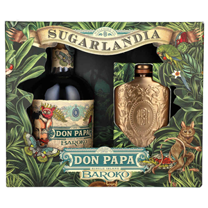RUM DON PAPA BAROKO HIP FLASK 40% 0,7L GB