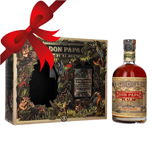 RUM DON PAPA 40%  0,7L + KARTY DO GRY