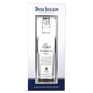 WÓDKA DWÓR SIERAKÓW ZIEMNIAK KOSHER 40% 0,7L KART.