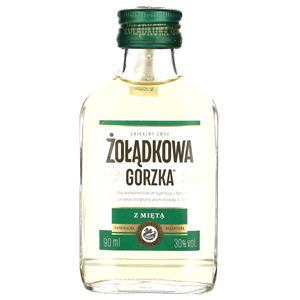ŻOŁĄDKOWA GORZKA Z MIĘTĄ 30% 0,09L