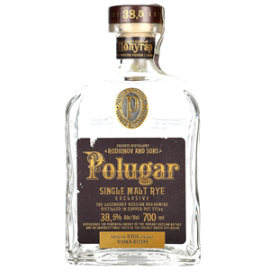 WÓDKA POLUGAR SINGLE MALT RYE 38,5%  0.7L GB
