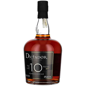 RUM DICTADOR 10YO 40%  0,7L