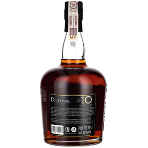 RUM DICTADOR 10YO 40%  0,7L