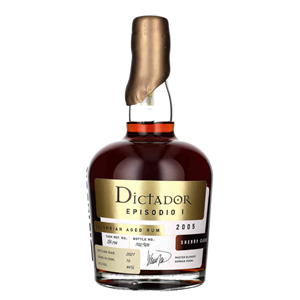 RUM DICTADOR EPISODIO I SHERRY C. 2005 44%  0,7L