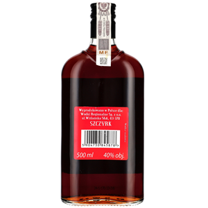 WÓDKA ZAJENBISTA WIŚNIOWA 40%  0,5L