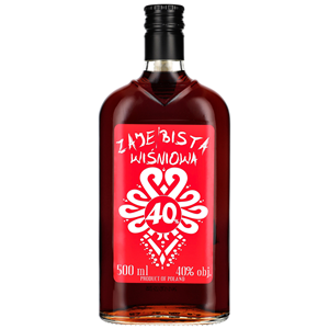 WÓDKA ZAJENBISTA WIŚNIOWA 40%  0,5L