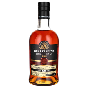 RUM QUARTERDECK BARBBADOS 2005 17Y 50,7% 0,7 TUBA