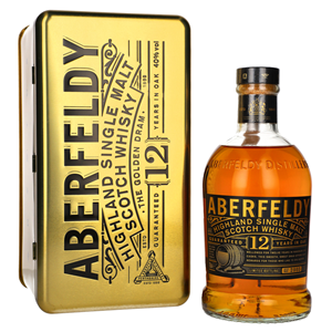 WHISKY SM ABERFELDY 12Y GOLDBAR 40%  0,7L GB