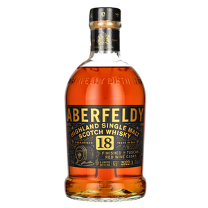 WHISKY ABERFELDY 18Y BOLGHERI TUSCAN 43%  0,7L GB