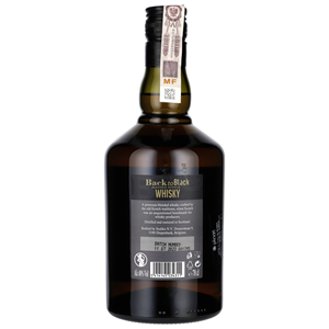 WHISKY BACK TO BLACK SCOTCH 40% 0,7L
