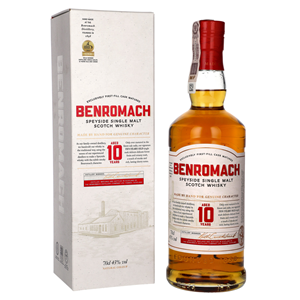 WHISKY SM BENROMACH 10Y 43% 0,7L GB