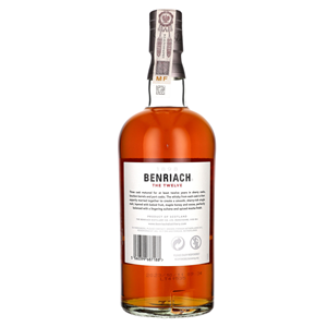 WHISKY SM BENRIACH 12Y THE TWELVE 46%  0,7L