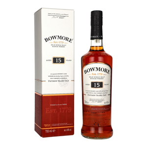 WHISKY SM BOWMORE 15YO 43% 0,7L GB