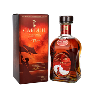 WHISKY SM CARDHU 12Y WINE CASK 200TH  40% 0,7L GB