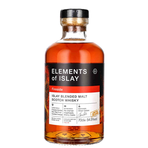 WHISKY BM ELEMENTS OF ISLAY FIRESIDE  54,5% 0,7L