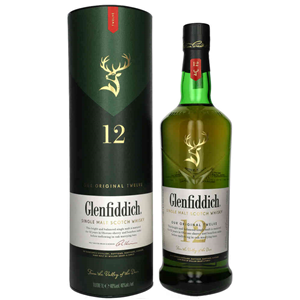 WHISKY SM GLENFIDDICH 12Y  40%  1L GB NEW