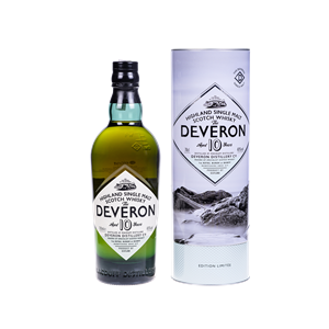 WHISKY SM THE DEVERON 10Y 40% 0,7L TUBA