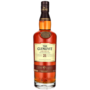 WHISKY SM GLENLIVET 21Y ARCHIVE WOOD 43%  0,7L GB