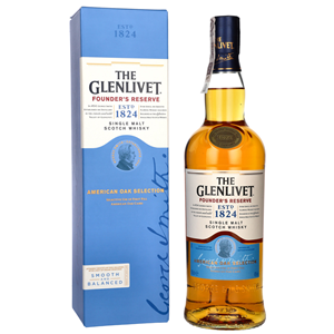 WHISKY SM GLENLIVET FOUNDERS RESERVE 40% 0,7L GB