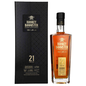 WHISKY HANKEY BANNISTER 21Y 40% 0,7L NEW