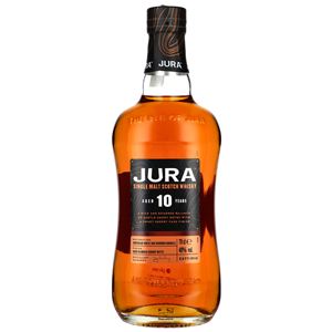 WHISKY SM ISLE OF JURA 10Y 40% 0,7L + HIP FLASK