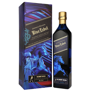 WHISKY JOHNNIE WALKER BLUE CNY HORSE 40%  0,7L