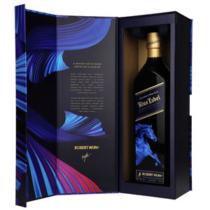 WHISKY JOHNNIE WALKER BLUE CNY HORSE 40%  0,7L