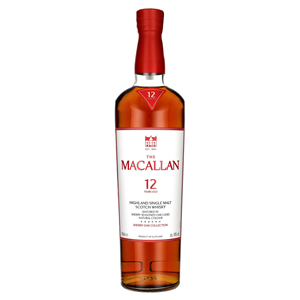 WHISKY SM MACALLAN 12Y SHERRY OAK 40% 0,7L GB